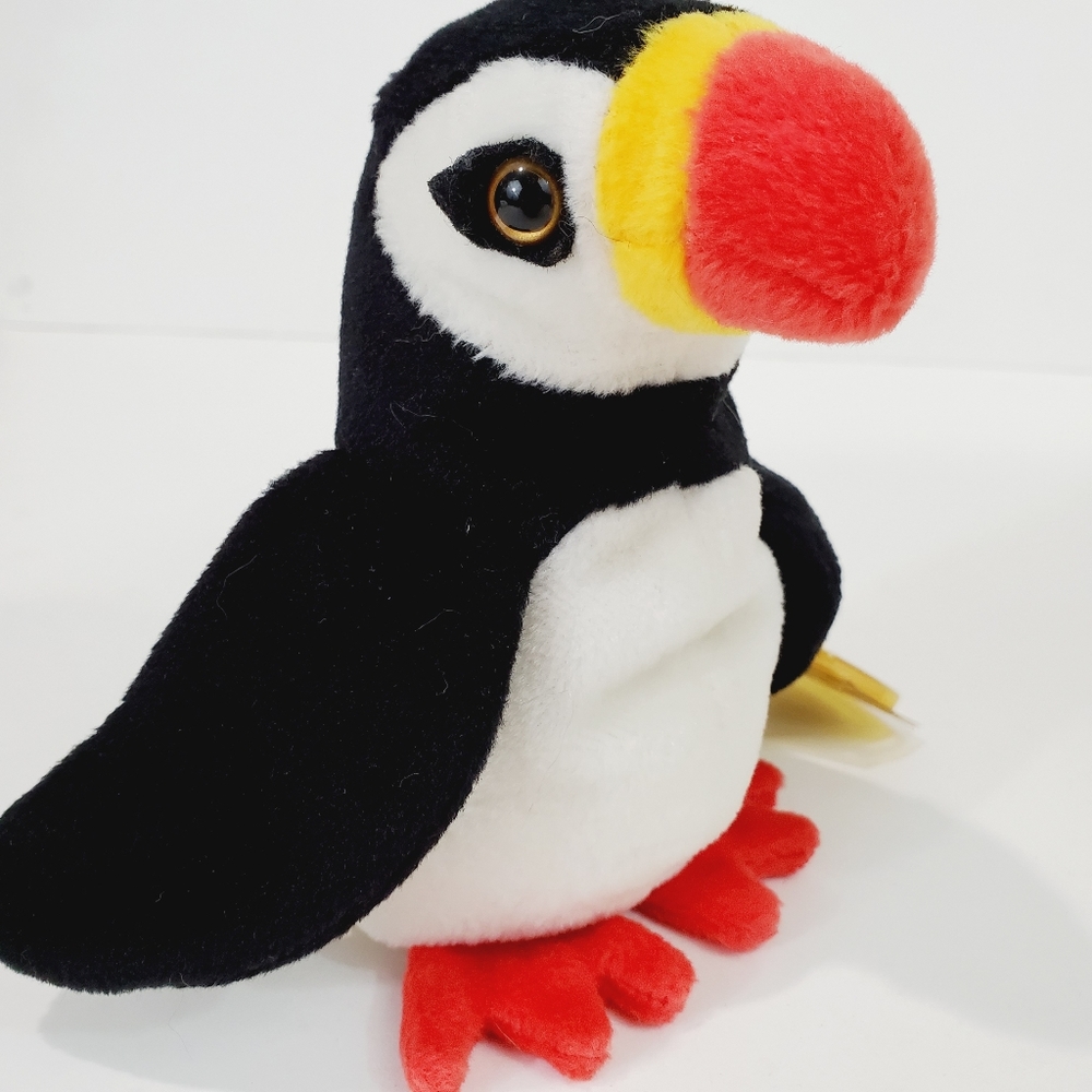 Ty Beanie Baby PUFFER The Penguin NWT Retired Vtg